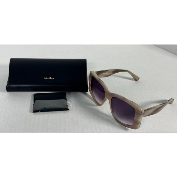Max Mara Glimpse6 MM0098 60Z Oversized Square Sunglasses Italy main image 4